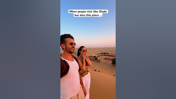Desert Safari in Abu Dhabi with DesertRose Tourism 🐫