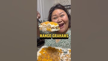 Mango Grahams Recipe 🇵🇭 #cookinginshorts