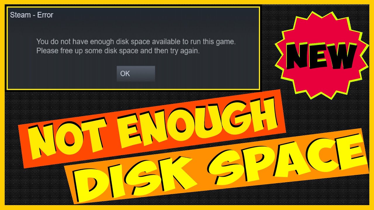 Top 7 Ways to Fix Not Enough Disk Space Error in Steam - Guiding Tech