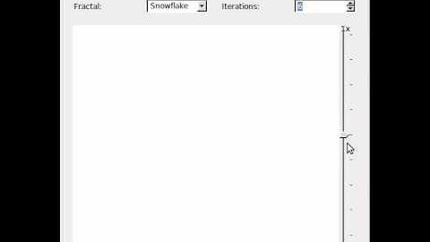 Simple Fractal Program