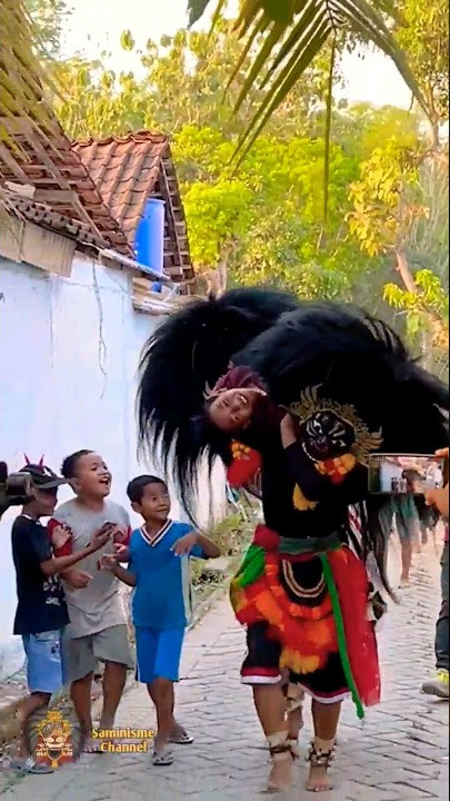 DIEJEK BOCIL Barongan Ngamuk Mengejar #shorts