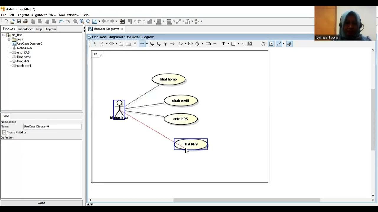 MEMBUAT USE CASE DIAGRAM MENGGUNAKAN ASTAH - YouTube