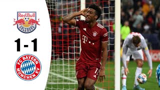 Red Bull Salzburg Vs Bayern Munich 1-1 Highlights & Goals 2021 Hd