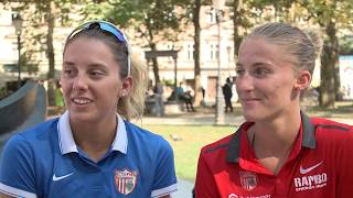 #CEVSatellite - Sitting down with Matei and Vaida (ROU) after their SF win screenshot 2