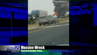 Major accident closes Interstate 37 near Live Oak Atascosa County line