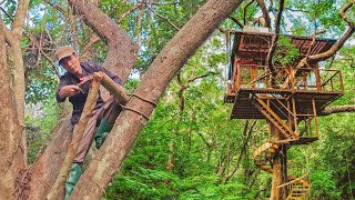 Build A Simple Tree House To Avoid Wild Animals