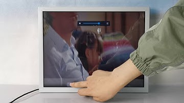 PT150B-NT 15 inch wall mounted Android network CMS software touch screen advertising display