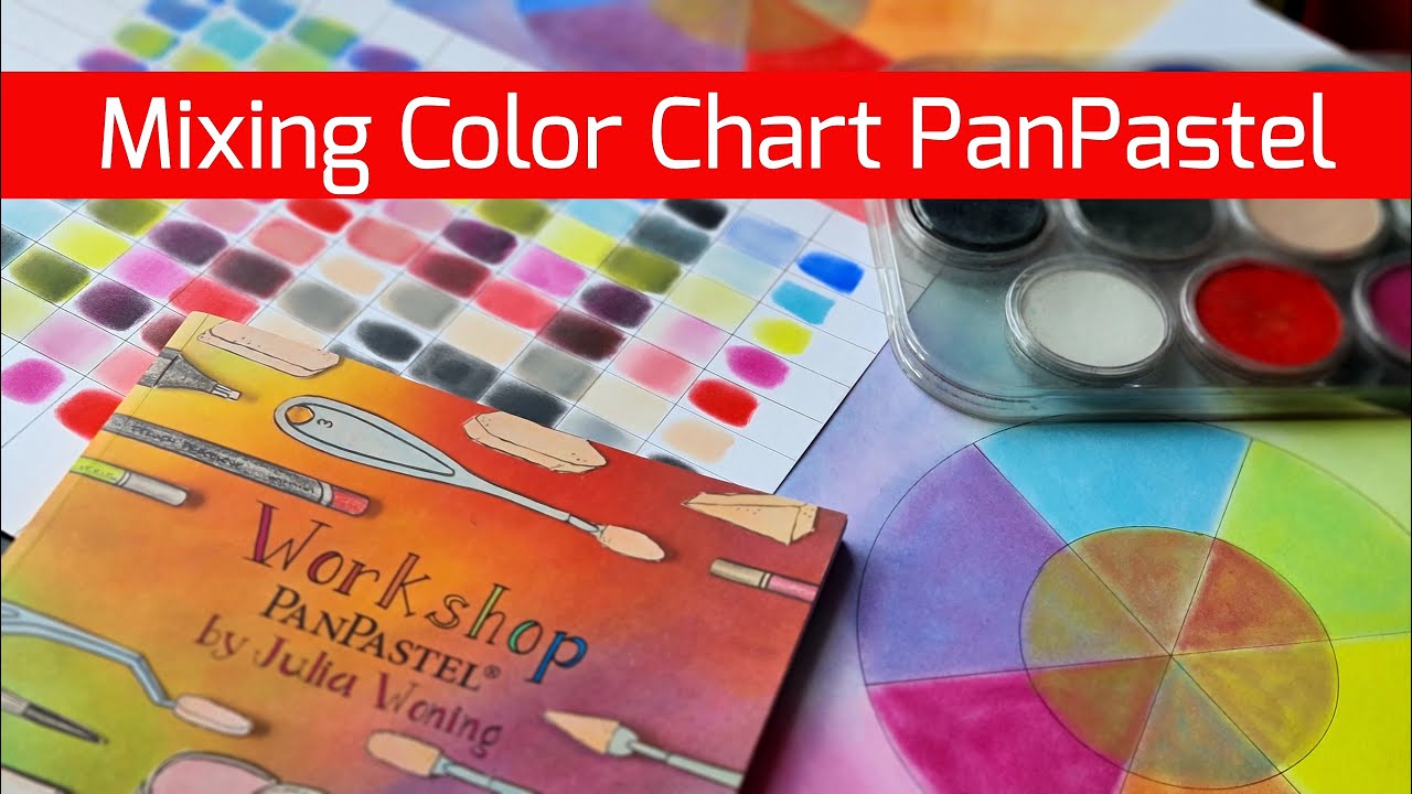 PanPastel : Julia Woning Starter Kit : Set of 10 Colours : Plus Tools