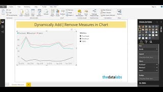 Dynamically Add and Remove Measures In Chart - Power BI Tips