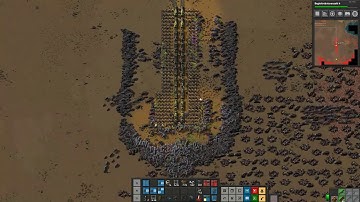 Factorio v0.17.x hardcore biter settings #02 out of energy