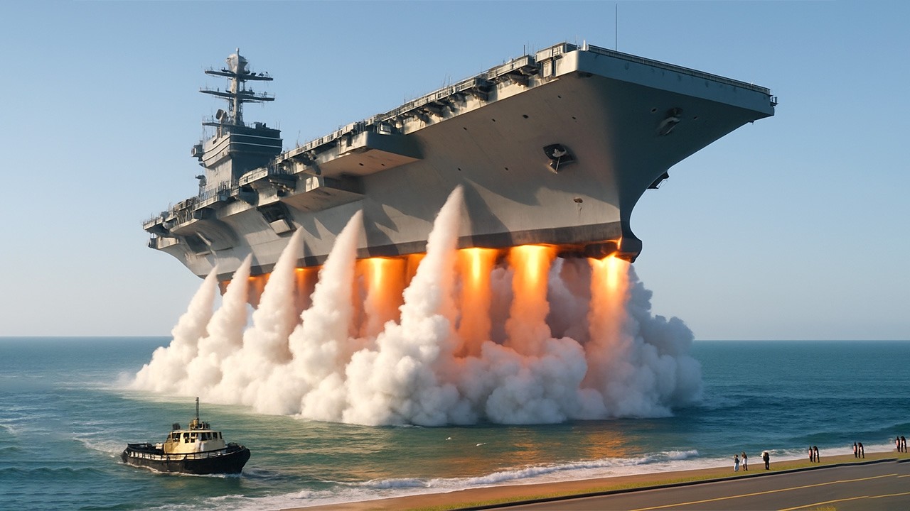 GLOBE チャイナヘイツ クルーザー Breaking! Japanese SECRET Laser Aircraft Carrier Is Coming