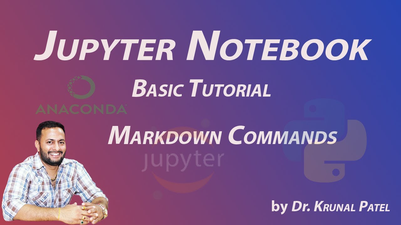Jupyter Notebook Basic markdown Commands - YouTube