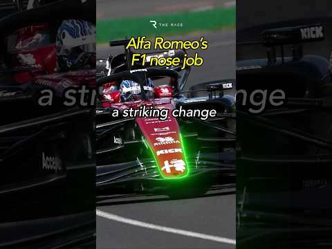 👃 Alfa Romeo&#39;s STRIKING F1 nose job