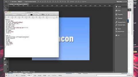 CSS Styles in Photoshop CC