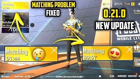 Pubg Mobile Lite Late Matching Problem | Pubg Lite Matching Problem Solved