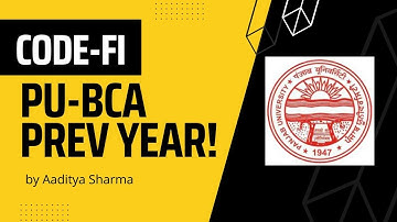 AMAZING #3 Panjab University BCA #1 Solved Previous Year Question | Problem Solving Through C #exams