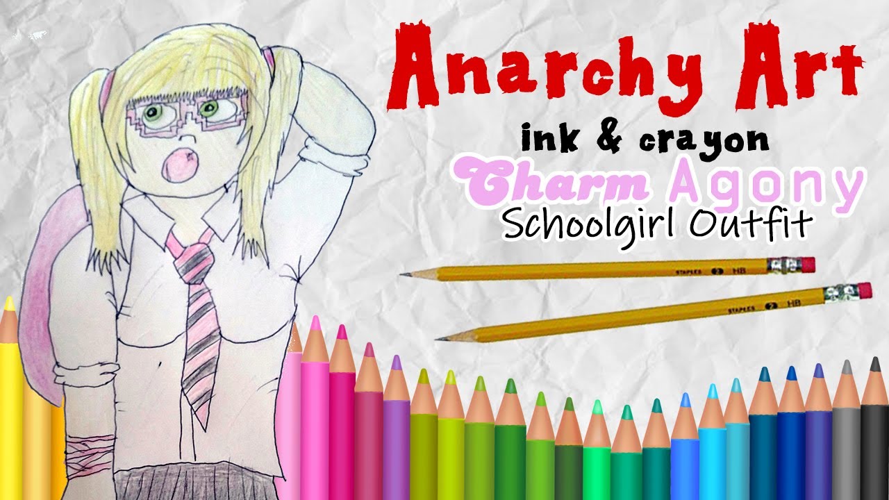 Anarchy Art - Charm Agony Schoolgirl Outfit