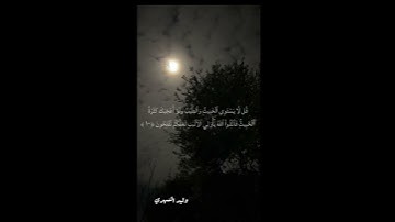 ( اعلموا أن الله شديد العقاب وأن الله غفور رحيم ) سورة المائدة .. وليد الشهري