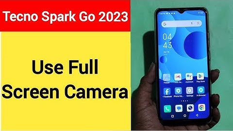 How to use full screen camera, Tecno Spark go 2023 me full screen camera Kaise chalayen