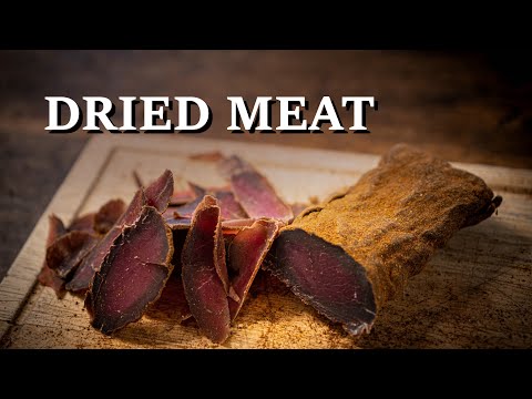 वीडियो: मांस कैसे सुखाएं