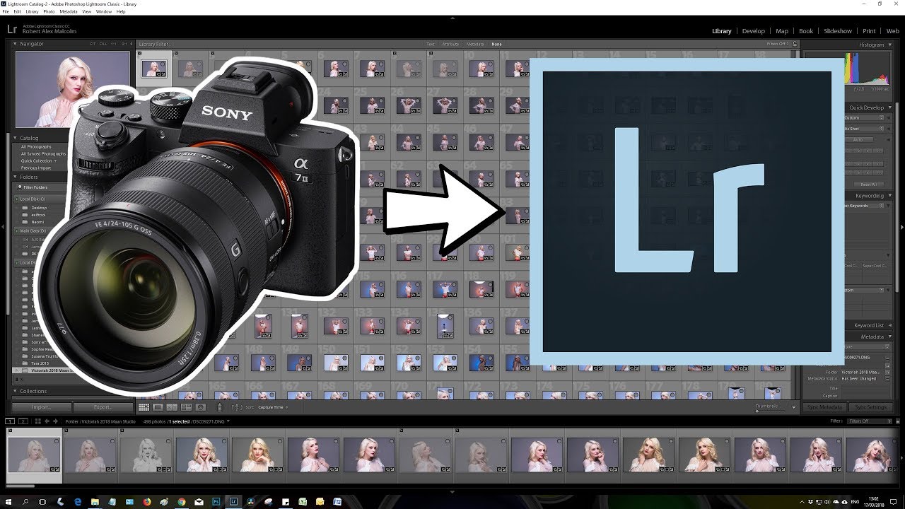 Sony A7Iii - Import Raw Files Into Adobe Lightroom Fix For Windows - Youtube