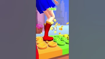 Tippy Toe 🌈 19 Level Gameplay Walkthrough | Best Android, iOS Games #shorts