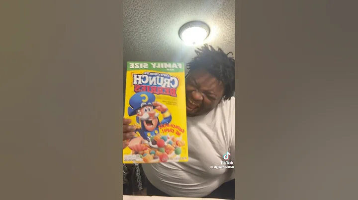 When Captain Crunch Becomes a Love Song at 3 AM😩😭💀💀#trynottolaugh #shorts #cereal #lovesong #fyp