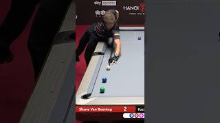 Incredible technique from Albin Ouschan! 🔥 #9ball #pool screenshot 1