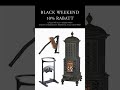 Black Weekend på Qvesarum 2023 24-26 november