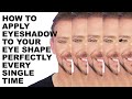 HOW TO APPLY EYESHADOW TO YOUR EYE SHAPE - BEGINNER + ADVANCED