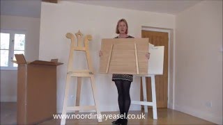 How to set up our display easels http://www.noordinaryeasel.co.uk.