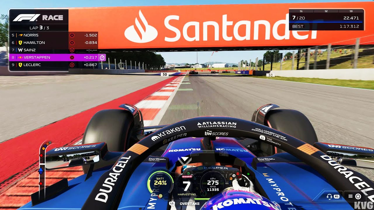 F1 25 - Carlos Sainz Gameplay (PS5 UHD) [4K60FPS]