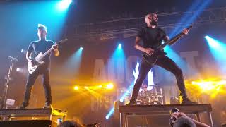 August Burns Red - X - live 9/9/2021 in Philadelphia, PA at Franklin Music Hall, 1st show back