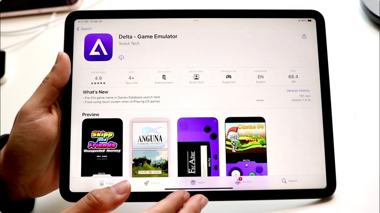 How To Get Delta Emulator On iPad!