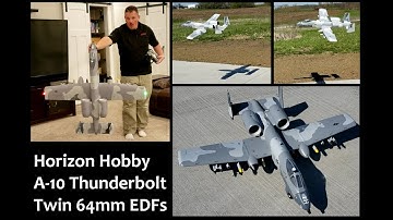 Horizon Hobby A-10 Maiden Unbox Build Setup