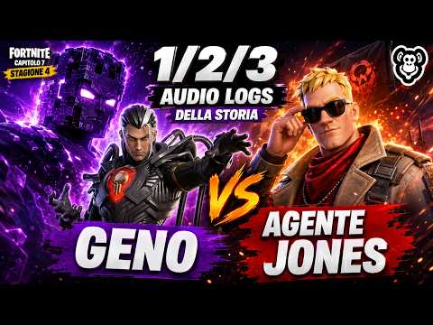 Fortnite Capitolo 7 Stagione 4: Tutti i File Audio della Storia | GENO VS AGENTE JONES