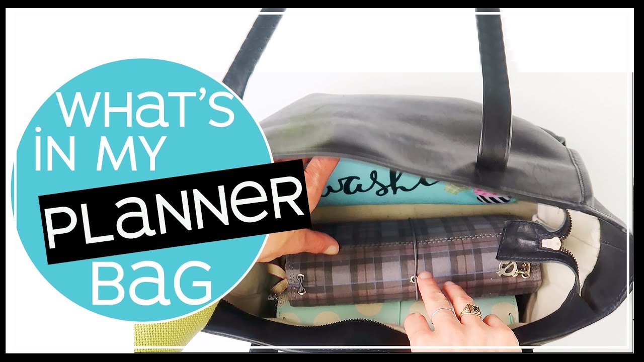 What's In My Planner Bag YouTube