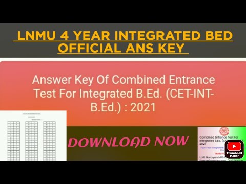 LNMU Combined Entrance