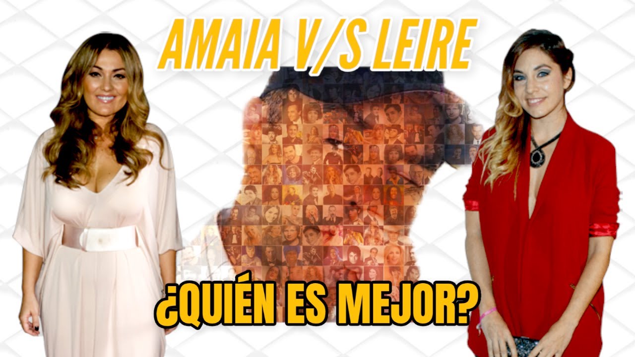 AMAIA MONTERO VERSUS LEIRE MARTÍNEZ - ROSAS - ¿QUIÉN ES MEJOR? - Analizando Su canto En Vivo
