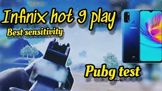 INFINIX HOT 9 PLAY PUBG TEST | BEST SENSITIVITY |INFINIX HOT 9 PLAY REVIEW