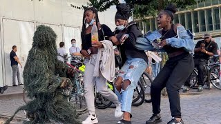 Bushman Réaction Prank 2021