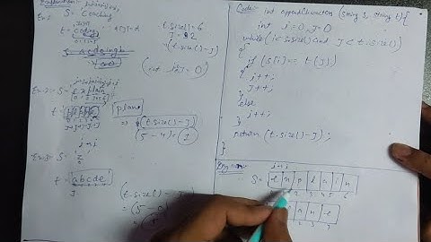 2486. Append characters to String to make subsequence | Leetcode | Detail C++ | Code | Dry run |DSA
