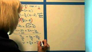 Finding Equations of Lines pt 1.avi