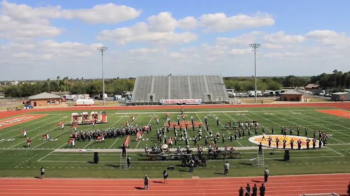 2025 UIL Area G Marching Band Contest - PRELIMS - PSJA N Raider Band - On Top of Spaghetti 