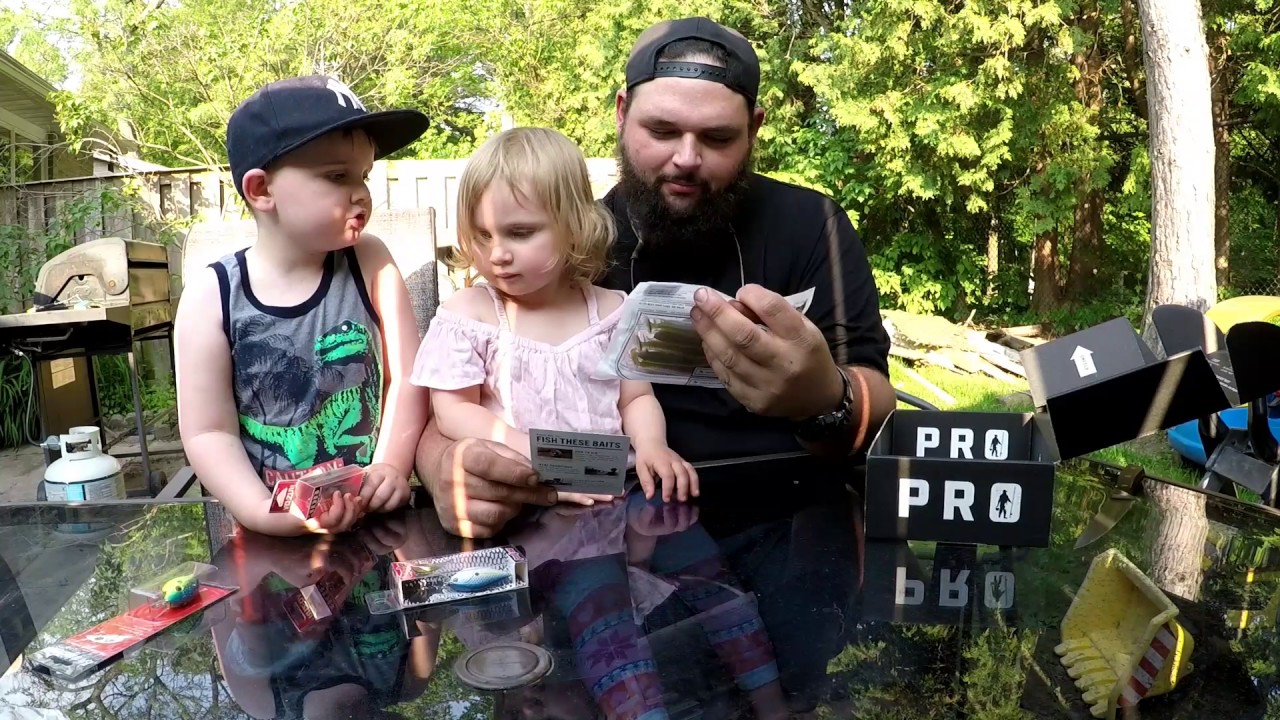 MTB PRO UNBOXING JUNE... WHEN YOUR 3YR OLD LOVES FISHING AS MUCH AS YOU DO