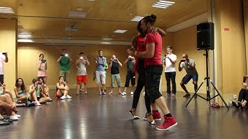 Isabelle & Felicien - Kizomba Partnerwork - Like Festival 2014 Lisbon