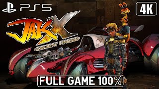 Jak X Combat Racing Ps5 - Full Game 100% Longplay Walkthrough 4K 60Fps