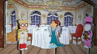 #MianaStyle of Cinderella Story #PBSKidsGames Arthur Puppet Theater