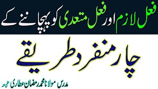 Fail e Lazim Aur Fail e  Muta'adi  || فعل لازم اور فعل متعدی کو پہچاننے کا طریقہ ||