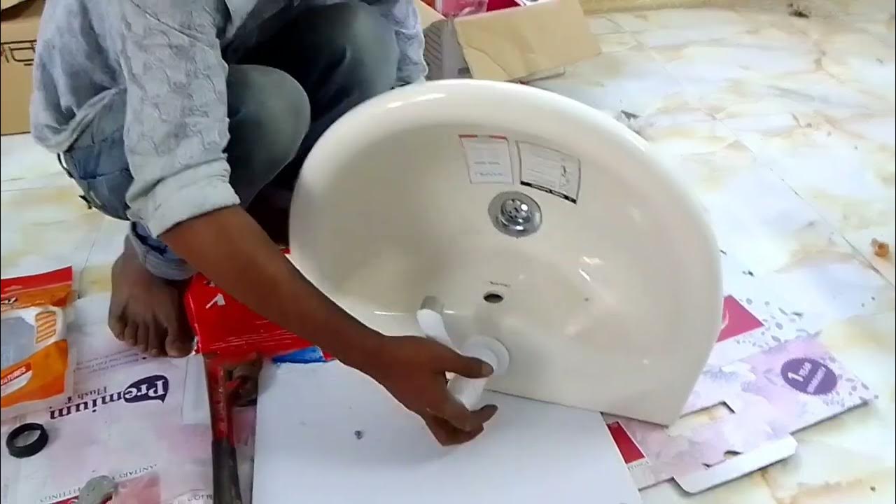 how to install wash basin with stand wash basin installation in bathroom fittings, wash basin 